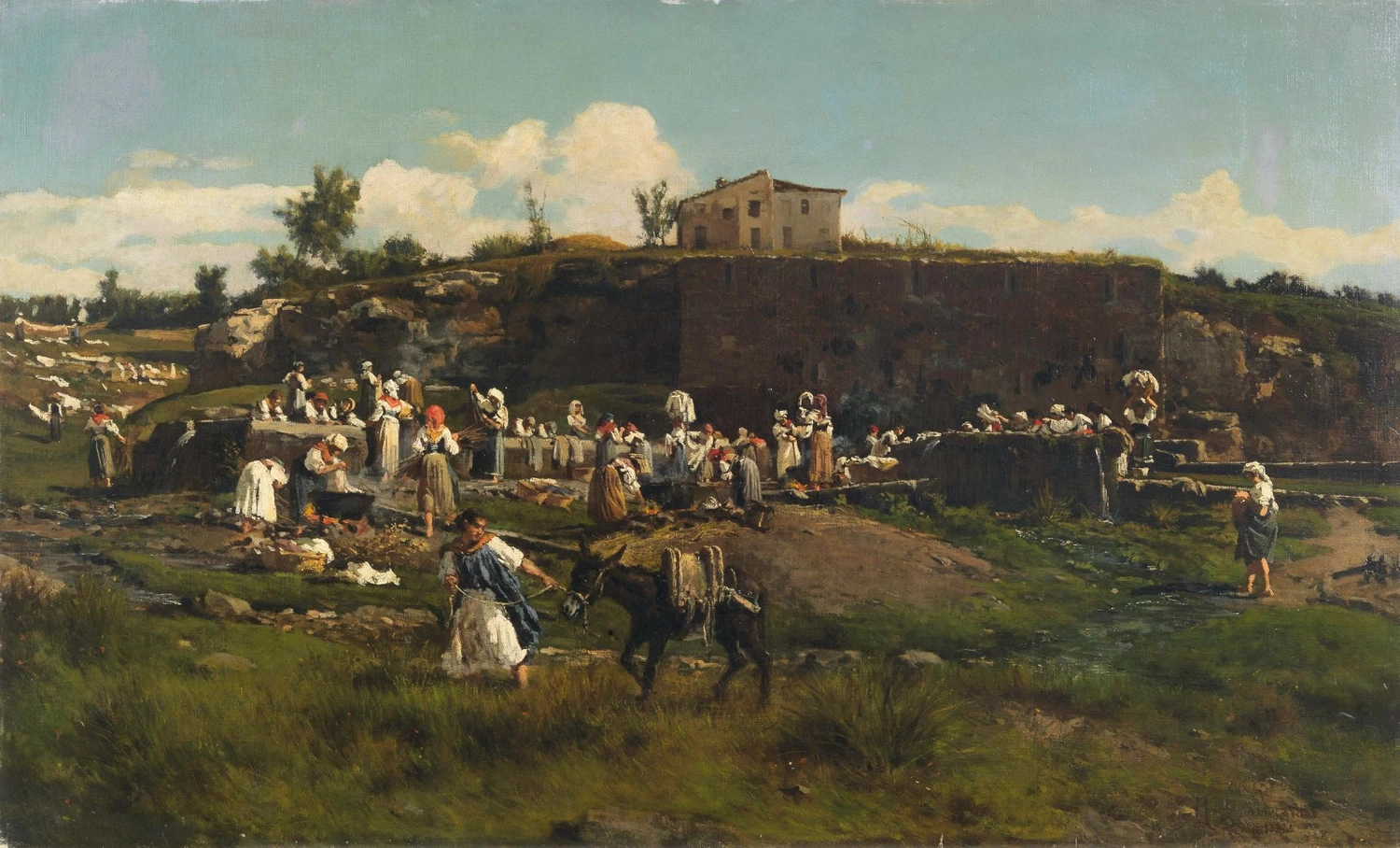 Le Lavandaie, 1887
